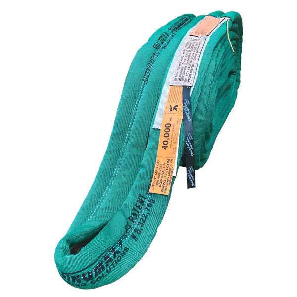 6" X 4' ENDLESS TWIN-PATH® HIGH PERFORMANCE ROUNDSLING | VERTICAL CAP: 100,000 LBS